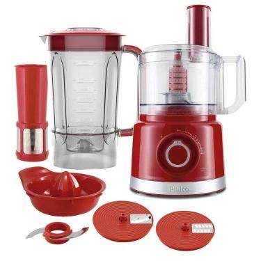 Imagem de Multiprocessador Philco 5 Em 1 Turbo Pmp1500V Vermelho 127V