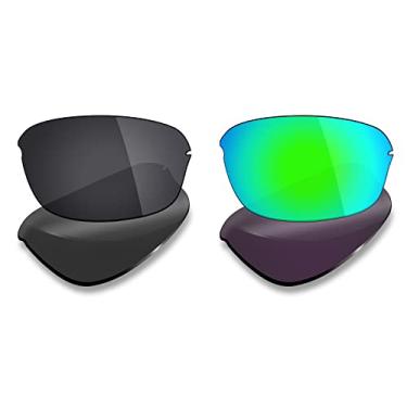 Imagem de Mryok 2 pares de lentes polarizadas de substituição para óculos de sol Oakley Half Wire 2.0 – Opções