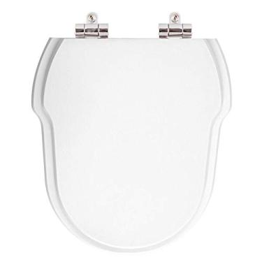 Imagem de Assento Sanitario Poliester com Amortecedor Hampton Branco para Vaso Incepa