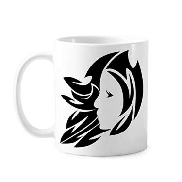 Imagem de Caneca de cerâmica com símbolo do signo do zodíaco da Constelação de cerâmica café xícara de porcelana louça