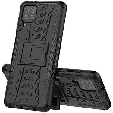 Imagem de Capa Capinha Anti Impacto Para Samsung Galaxy M12 com Tela de 6.5" polegadas Case Armadura Hybrid Refor�ada Com Desenho De Pneu - Danet (Preta)