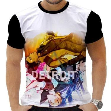 Imagem de Camiseta Camisa Personalizada Game Detroit Become Human 3_X000d_ - Zah