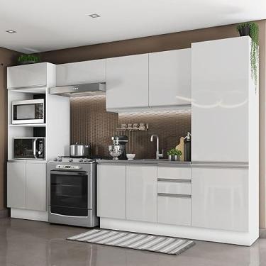 Imagem de Cozinha Completa Madesa Acordes Glamy 100% Mdf 5 Peças