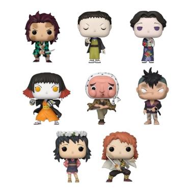 Imagem de Funko Pop! Demon Slayer Set of 8 - Genya, Tamayo, Yahaba, Sabito (No Mask), Makomo (Flower Headdress), Hotaru Haganezuka(No Hat), Susamaru and Tanjiro(Training)