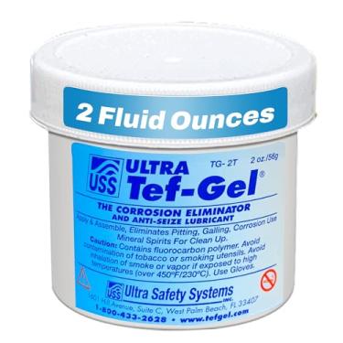 Imagem de Lubrificante e graxa anticorrosão Ultra Tef-Gel para proteção de aço inoxidável, proteção de hardware de equipamento de veleiro, lubrificante de água salgada, lubrificante antiaderência original