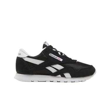 Imagem de Reebok Lifestyle Masculino Clássico Nylon, Preto/Preto/Branco, 12 Little Kid