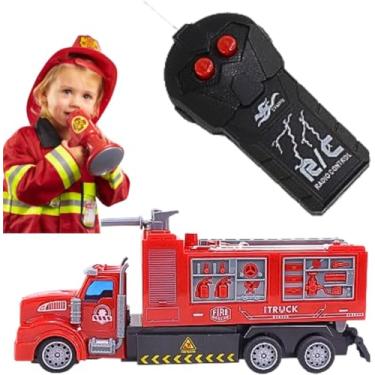 Imagem de **"Caminhão de Bombeiro Infantil com Controle Remoto – Brinquedo Carrinho Divertido para Crianças"**