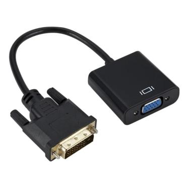 Imagem de Conversor Adaptador Dvi-D 24+1 Macho Para Vga Femea