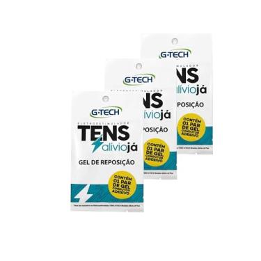 Imagem de Gel De Reposição Tens P/Eletroestimulador Portátil 3 Unidades