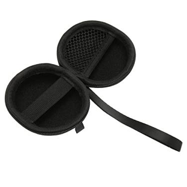 Imagem de Estojo de Transporte para Fones de Ouvido Estojo Protetor de Fone de Ouvido para Viagem Mini Bolsa de Armazenamento de Fone de Ouvido Portátil à Prova d'água Bolsa de Transporte