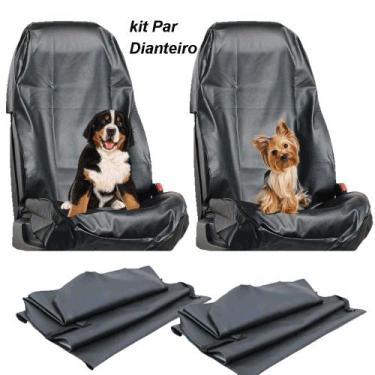 Imagem de Kit do Par Conjunto Dianteiro de Capas Protetor Carro Banco banco dian