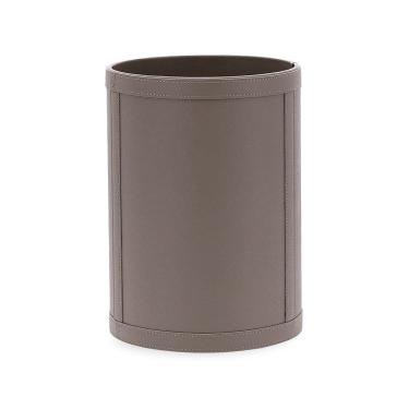 Imagem de Lixeira em Mdf com Revestimento em Pu 29cm Marrom 19534 Mart