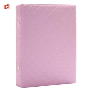 Imagem de Album De Fotografia 15X21 Para 100 Fotos Rosa Bebê Princesa - Geral