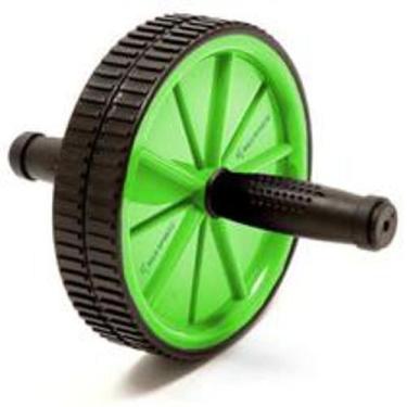 Imagem de Roda Fina Abdominal Dupla Fitness Exercícios Malhar Em Casa - Mbfit