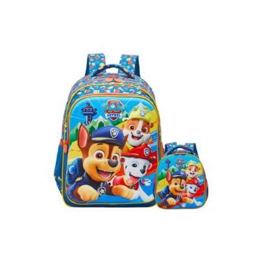 Imagem de Kit Escolar Mochila Costas+Lancheira Térmica Patrulha Canina - Xeryus
