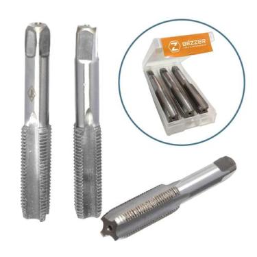 Imagem de Jogo de Macho Manual M12 x 1,25 mm com 3 passes etapas em Aço Liga Esp