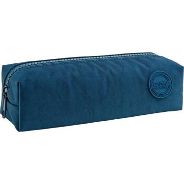 Imagem de Estojo Escolar Médio Académie Azul - Tilibra