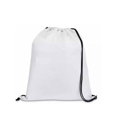 Imagem de Sacochila Lisa Para Sublimação (kit 10 unidades) - Bernalbag