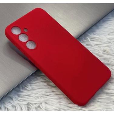 Imagem de Capa Capinha Case Samsung S23 Silicone Aveludada Protege Câmera Colori