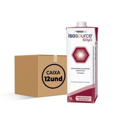 Imagem de Isosource Soya 1.2KCAL/ML 1L (CX C/12) - Nestlé