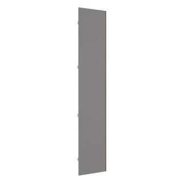 Imagem de Porta para Closet Individual 50cm com Puxador Perfil Champagne Luciane