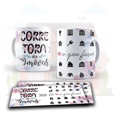 Imagem de Caneca profissões: Corretor de Imóveis - LiveSub