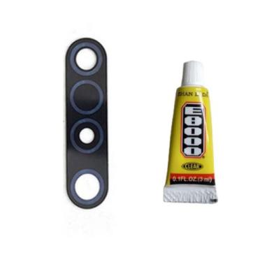 Imagem de Lente Da Câmera Traseira Para Moto G8 Plus + Cola 3Ml - inova
