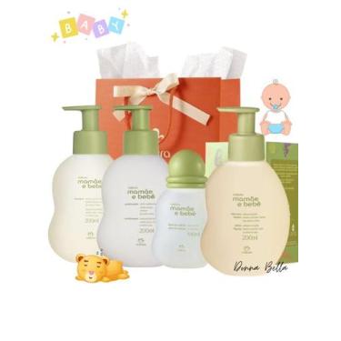 Imagem de kit Presente Mamãe Bebê Natura Shampoo /Condicionador/Colônia e Sabone