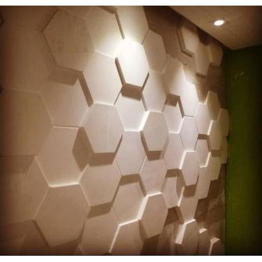 Imagem de Forma 3d Abs Cimento/gesso Colmeia Gigante - garden