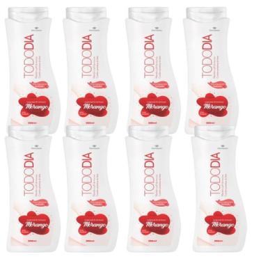 Imagem de SABONETE ÍNTIMO MORANGO TODO DIA 230ml DEMAZON 8un