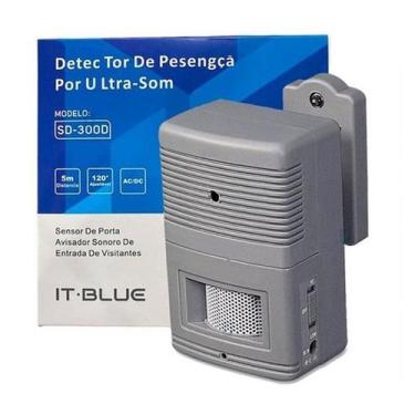 Imagem de Sensor Detector Presença IT-BLUE SD-300D Sem Fio Alarme Sonoro Ultra S