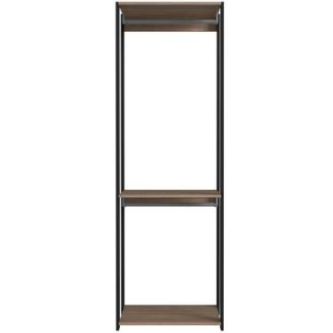 Imagem de Closet Modulado 60x45x183cm com 3 Prateleiras e 2 Cabideiros ProDecor 