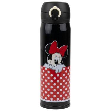 Imagem de Garrafa Térmica Preta Minnie 400Ml - Disney