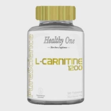 Imagem de L-Carnitine 1200 90tabs L-carnitina Healthy One