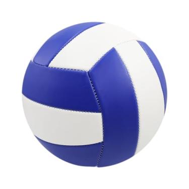 Imagem de Colaxi Volleyball Tamanho 5 Competição externa Indoor Competição Recreativa à prova d'água Vôlei de bola de bola para adultos para crianças iniciantes, Branco Azulado