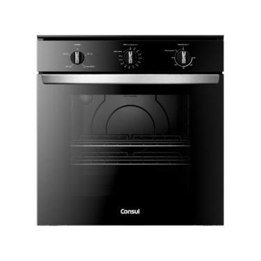 Imagem de Forno Elétrico de Embutir Consul Multifuncional 84L Preto COB84BE, Pre