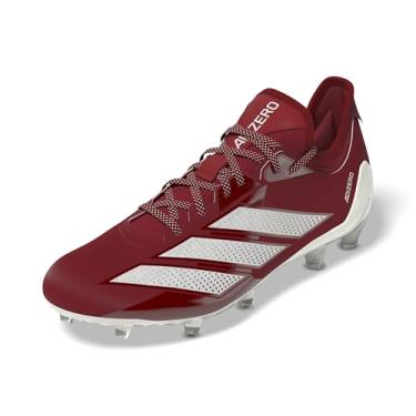 Imagem de adidas Tênis masculino de futebol americano Adizero Electric.1, Team Power Vermelho/Branco/Team Power Red, 42