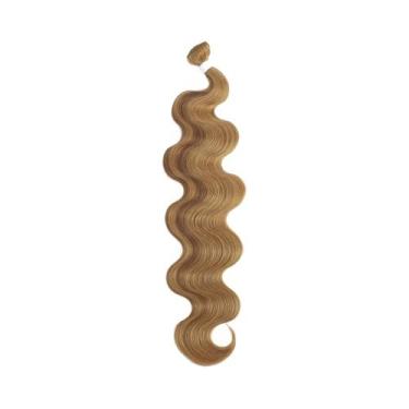 Imagem de Extensões De Cabelo Ondulado Colorido De 26 Polegadas, Loiro Piano 613