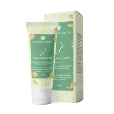 Imagem de PHYTOTERAPICA - Creme de Hidratação para Pés e Pernas - Aromaterapia – Para pés ressecados e alívio para pernas cansadas, Refrescante – Wasabi e Calêndula - 60g