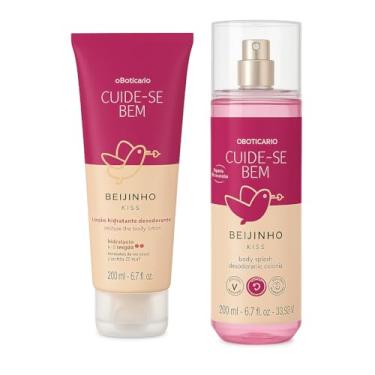 Imagem de Beijinho Cuide-se Bem Hidratante e Body Splash, 200ml cada
