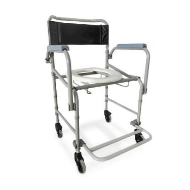 Imagem de Cadeira de Banho Dobrável D40 Dellamed  Conforto e Versatilidade, 43cm