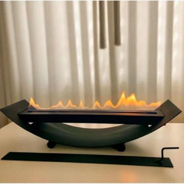 Imagem de Lareira Ecológica Completa Portátil Álcool