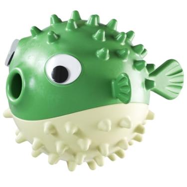 Imagem de Bolas para cães com som de sino, brinquedos interativos para cães, dispensadores de guloseimas, bolas de brinquedos para gatos, brinquedos de bola elástica de borracha para gatos pequenos, médios e