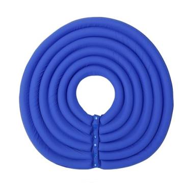 Imagem de ZHIZHOUNEY Coleira de recuperação de cone resistente a arranhões Suprimentos de recuperação de proteção ajustável após recuperação de animais de estimação coleira para cães grandes