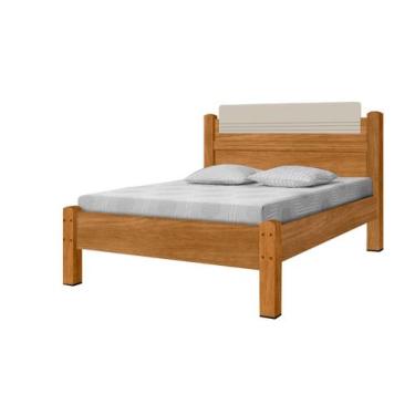 Imagem de Cama Tamanho Casal Padrão Moderno Para Colchão 138x188 Reforçada Cabec