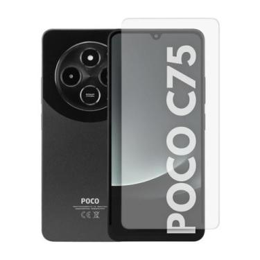 Imagem de Pelicula Proteção Vidro 3D Compatível Para Xiaomi Poco C75 - Distribui