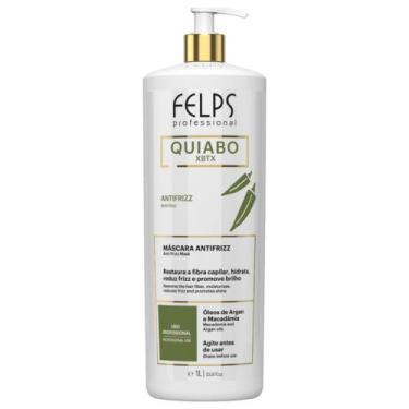 Imagem de Felps Quiabo Xbtx Máscara Antifrizz 1 Litro - Felps Professional