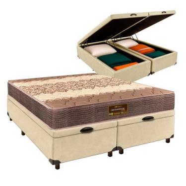 Imagem de Colchão Queen D26 + Bau Blindado - Ortophedic - Sankonfort