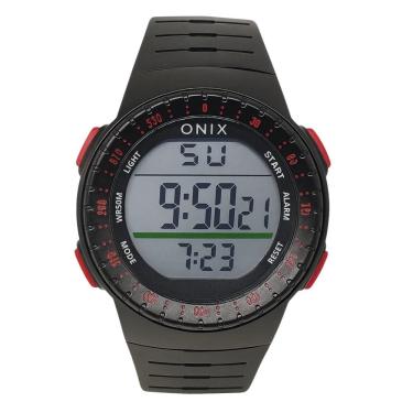 Imagem de Relógio Masculino Onix Digital IT-361 Preto e Vermelho