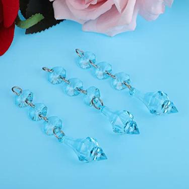 Imagem de Generic Pérolas Acrílicas, Decoração Pendente de Acrílico DIY, Pérola de Bola Transparente Durável para Usar Acrílico para Decoração (Modelo O.)